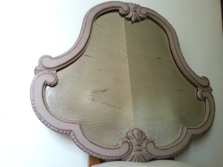 Restauración espejo barroco